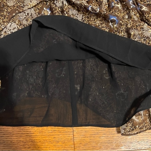 Ulla Johnson Tiered Silk Blend Brisa Mini Dress Noir Patchwork Sz 2 Party Dress - Picture 11 of 16